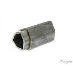 Труба профільна для кардана лимон L40 внутрішня 40, 1х34,5х4 зовнішня 48х41,2х2, 8 комплект 1 метр