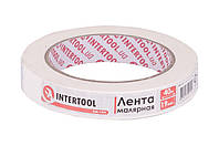 Лента малярная Intertool - 19 мм x 40 м белая 12 шт.