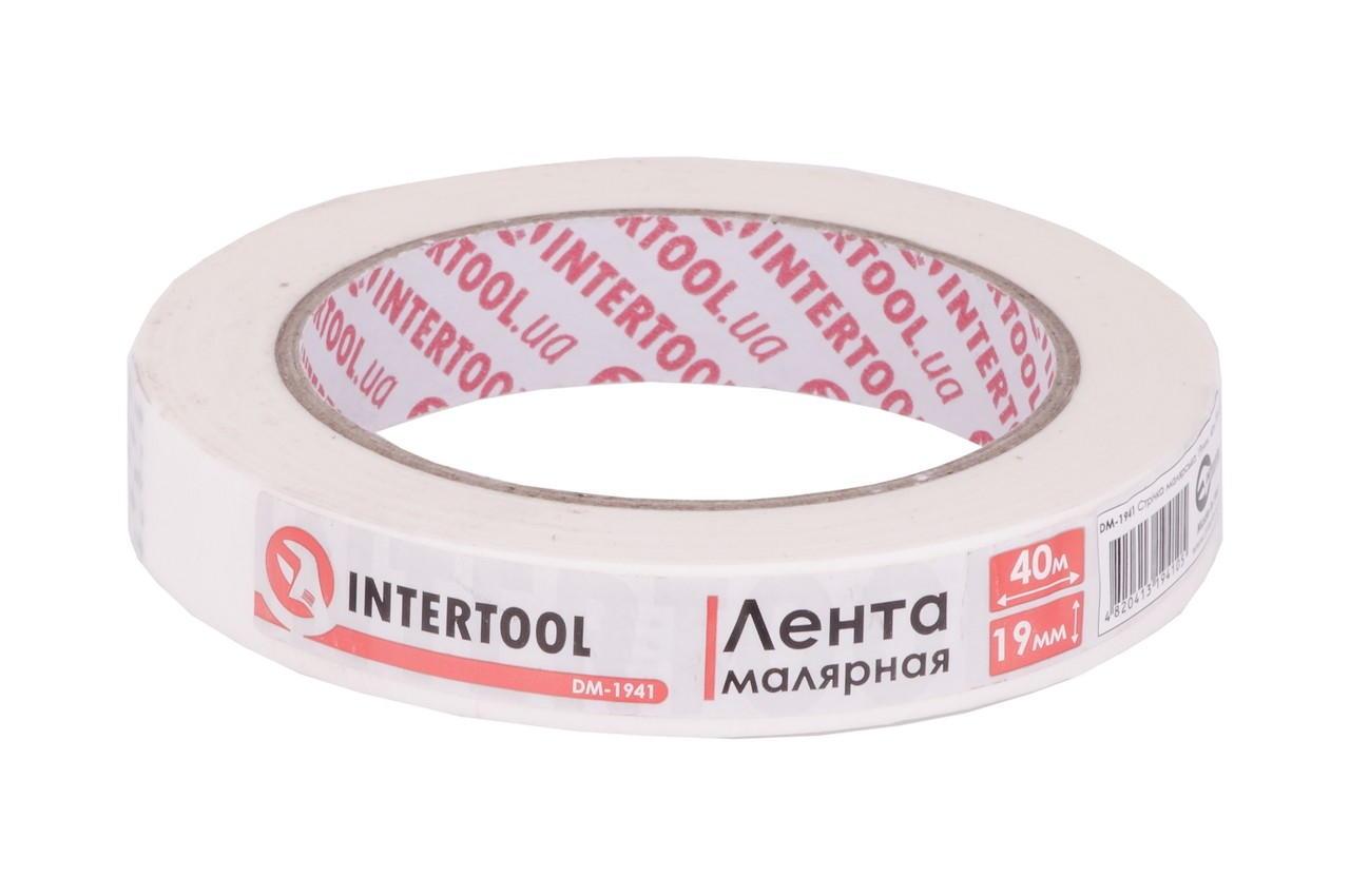 Лента малярная Intertool - 19 мм x 40 м белая 12 шт. - фото 1 - id-p2032053875