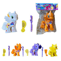 034 Поні, мікс різновидів, з аксесуарами, у пакеті