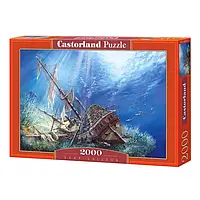Пазлы 2000 элементов "Затонувший корабль", С~200252 | Castorland