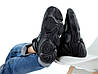 Чоловічі зимові кросівки Adidas Yeezy 500 Mid Winter Black (Чорні) Взуття Адідас Ізі 500 шкіра замш тепле хутро зима В'єтнам, фото 10