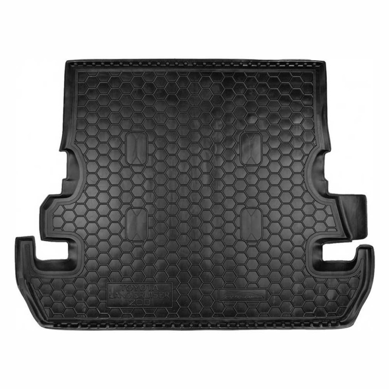 Килимок в багажник Toyota Land Cruiser 200 2007- (7 місць) Автогум (Avto-Gumm)