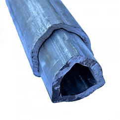 Труба профільна для кардана трикутна Т10 внутрішня 26, 6х3, 5 Зовнішня 32, 4х2, 5 комплект 1 метр