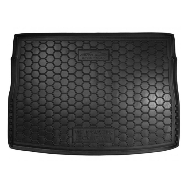 Килимок у багажник Volkswagen Golf 7 Sportsvan 2013- Автогум (Avto-Gumm)