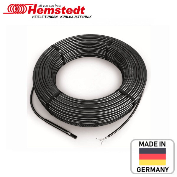 Нагревательный кабель HEMSTEDT BRF-IM 27 Вт/ м для систем антиобледенения 15 м / 405 вт (Германия) - фото 1 - id-p2032139377