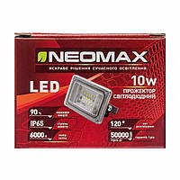 Прожектор Светодиодный NeoMax 10W LED IP65 6000K (9см*6см)
