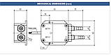 250Па Диференціальний датчик тиску BFT19-110 4-20мА датчик газів, фото 2