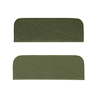 Адаптер (переходник) для напашника и др. Dozen Velcro Adapter Rounded "Olive" (комплект 2 шт.) - 20,5 * 7 см