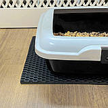 Килимок для котячого туалету під котячий лоток 50х30 см OSPORT (R-00017), фото 4