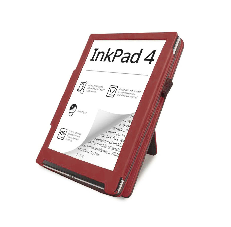 чохол для pocketbook 743G ink-pad 4 червоного кольору