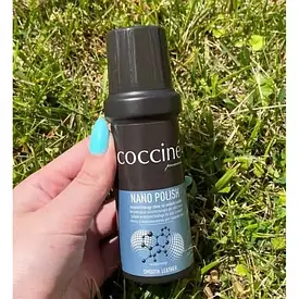 Рідка паста-блиск для шкіри Coccine NANO POLISH чорна 75 мл BF