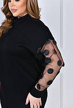 Плаття з ангори осінь-зима розмір батал, фото 2