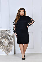 Плаття з ангори осінь-зима розмір батал, фото 5