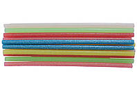 Стержни клеевые Mastertool - 7,2 x 200 мм цветные неоновые (12 шт.)