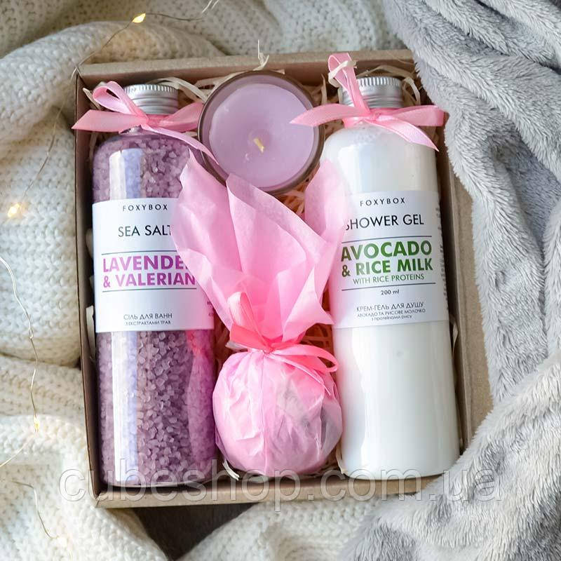 Подарунковий набір для дівчини косметичний «Релакс коктейль»