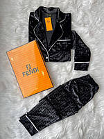 Пижама черная Fendi 5521512 - L