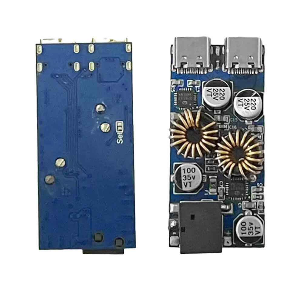 Знижувальний для швидкого заряджання 65 Вт 8-30 В DC USB Type-C QC 3.0