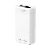 Внешний портативный аккумулятор Remax Dinba 40000mAh White QC + PD 65W (RPP-310)