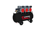 Компрессор безмасляный Intertool - 100 л x 3 x 1100 Вт Storm