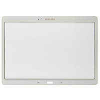 Стекло дисплея Samsung Galaxy Tab S 10.5" T800 T805 белое OCA Pro с пленкой