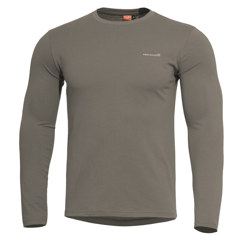 Футболка на довгий рукав Pentagon AGERON 2.0 LONG ARM SHIRT K09029-2.0 Medium, RAL7013 (Олива)