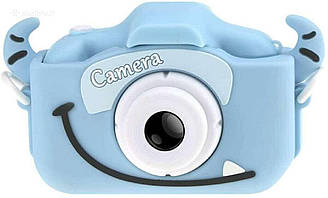 Дитячий цифровий фотоапарат MD Monster X-600 з фото-відеоіграми Блакитний