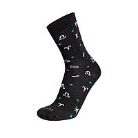 Шкарпетки жіночі DUNA "Знаки зодіаку", демісезонні 35-37(р) чорний (5621)