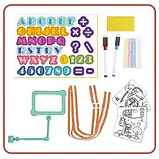 Навчальний набір для малювання Backpack Packing 3in1 Рожевий, фото 4