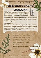 Збір "для лікування Щитовидної Залози " чай від захворювання щитовидної залози,монастирський чай