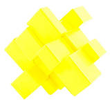 Дзеркальний кубик "Mirror Yellow-Зеркальний кубик" SC357 жовтий, фото 2
