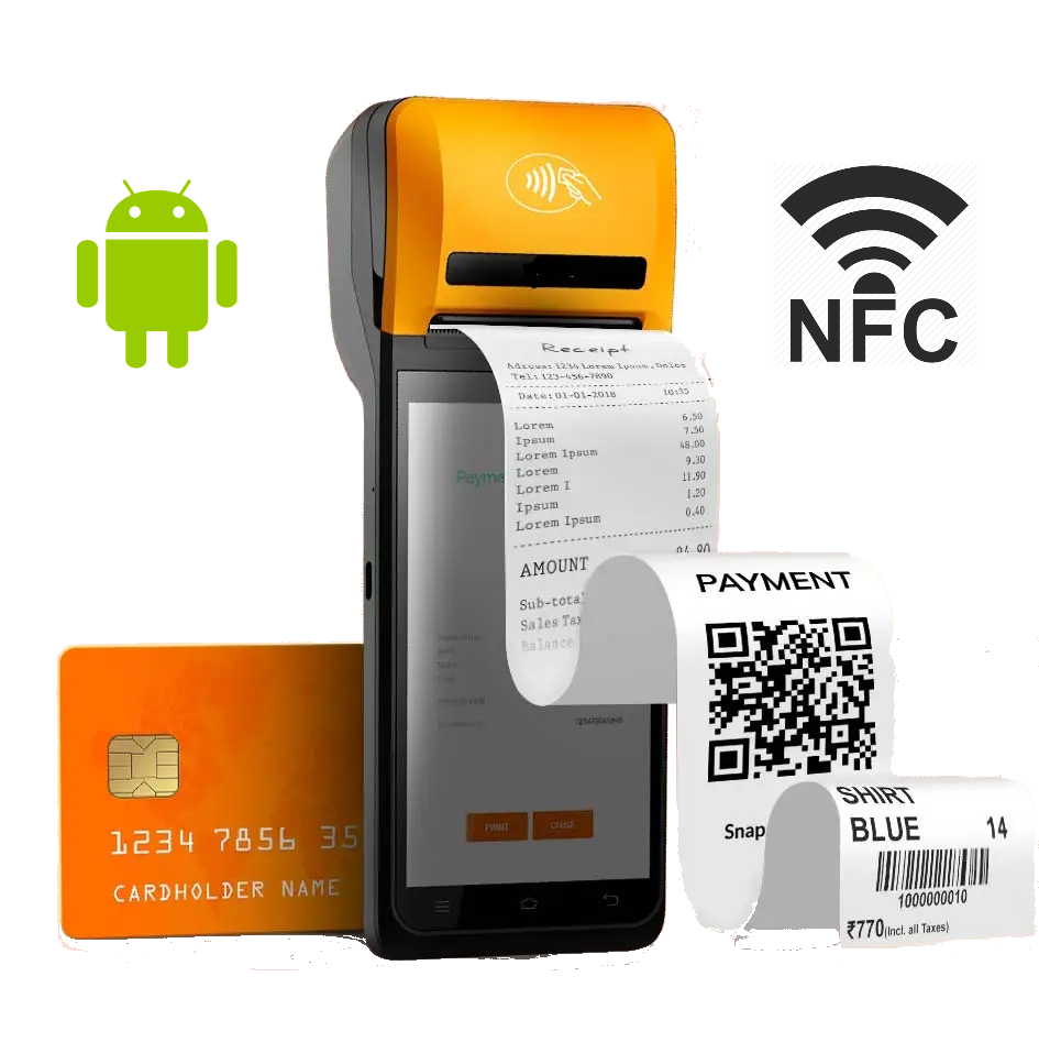 Термінал з принтером і TapXphone EasyPOS Sirius