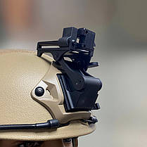 Кріплення на шолом для приладу нічного бачення Spina optics PVS14 (покращене), стандарт NVG, фото 3