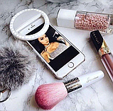 Селфі кільце Selfie Ring Light RK12, спалах-підсвітка світлодіодне для телефона, фото 5