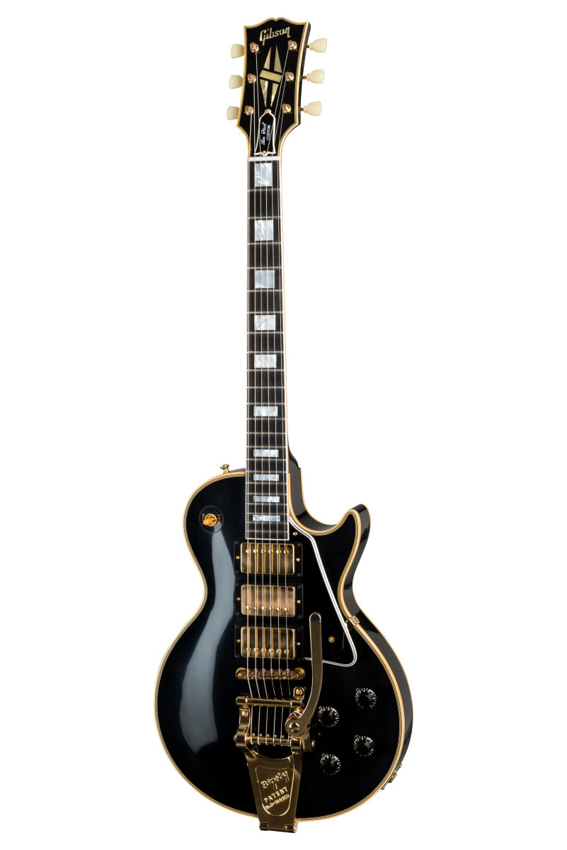 Електрогітара GIBSON CS 1957 Les Paul Custom Reissue 3-Pickup Bigsby VOS Ebony