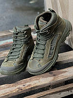 Тактичні черевики Пегас (шкіра, демісезонні), олива 40-46 рр.