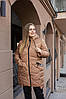 Зимова стильна куртка прямого силуету, різні кольори,48-68, фото 8