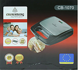Сендвичница Sandwich Maker Crownberg CB 1070, фото 4