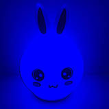 Силіконовий нічник із вбудованим акумулятором KS-602, фото 3