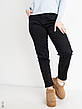 Зимові стрейчеві джинси жіночі на легкому флісі, є великі розміри LANLANIEE, фото 6