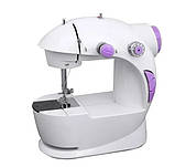 Швейна мінімашинка 4 в 1 Mini Sewing Machine SM201, фото 3