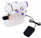 Швейна мінімашинка 4 в 1 Mini Sewing Machine SM201, фото 6