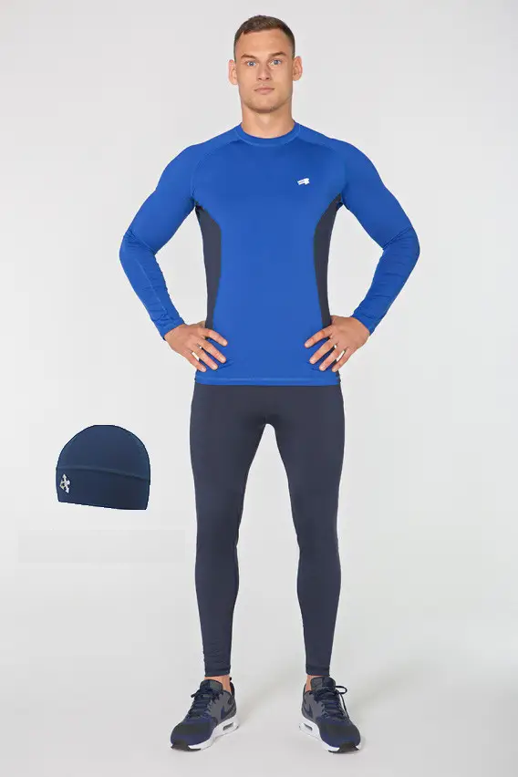 Чоловічий спортивний костюм для бігу Radical Intensive(original) компресійна спортивний одяг,тайтси+рашгард