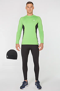 Чоловічий спортивний костюм для бігу Rough Radical Intensive(original) компресійний одяг,тайтси+рашгард