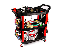 Тележка для детейлинга MaxShine 3-Tier Storage Utility Detailing Rolling Cart