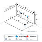 TLP-680 new, Iris, ванна з гідро-, аеромасажем, 170 х 120 х 67 см, фото 3