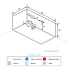 TLP-633-G new, Iris, ванна з гідромасажем, 168 х 85 х 66 см, фото 3