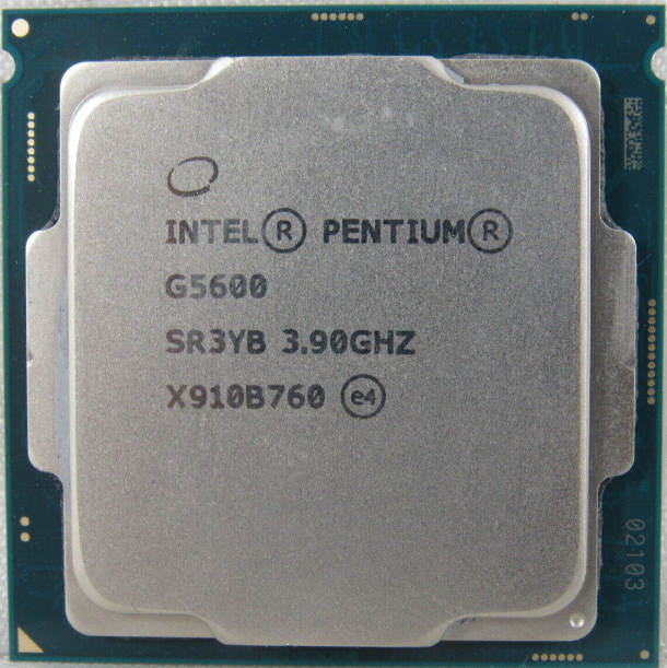 Процесор Intel Gold G5600 3.90 GHz s1151 HD Graphics 630 бв