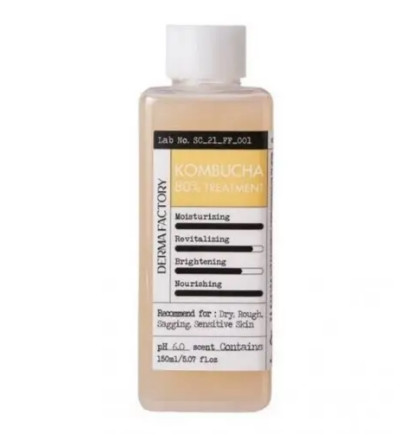 Тонер-есенція з комбучем Derma Factory Kombucha 80% Treatment 150 мл