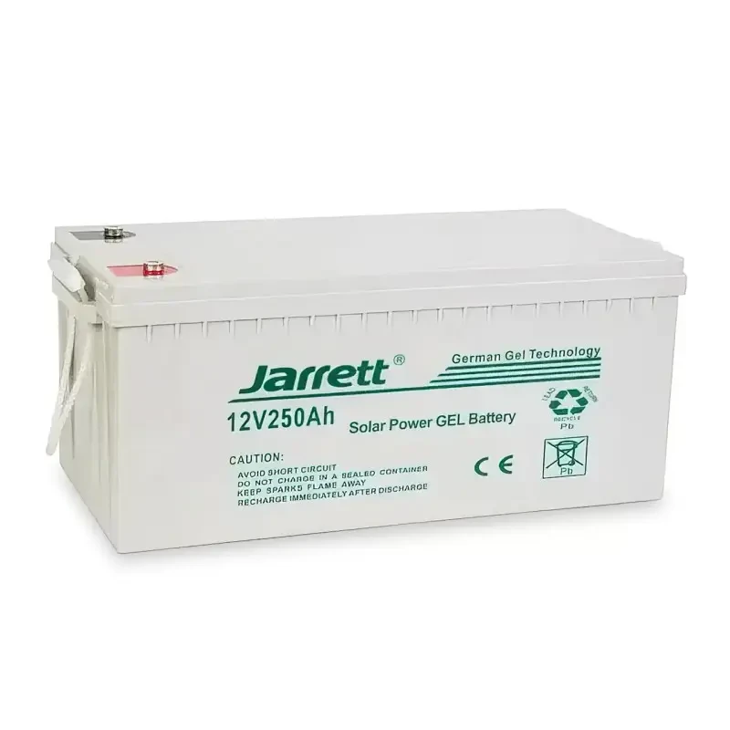 Гелевий акумулятор Jarrett 12В 250Ач для домашніх систем електроживлення iC227